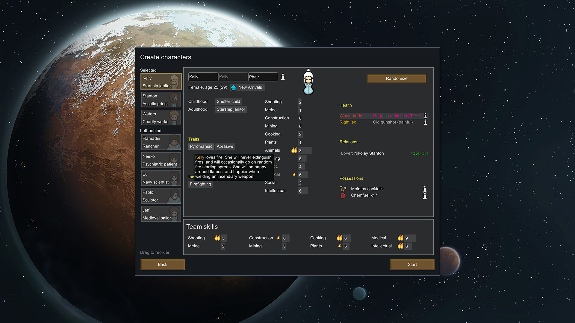 RimWorld — механики