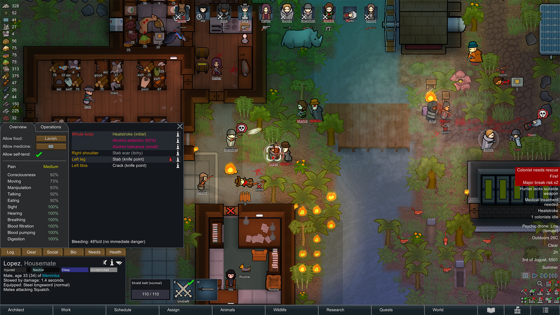 RimWorld — атмосфера