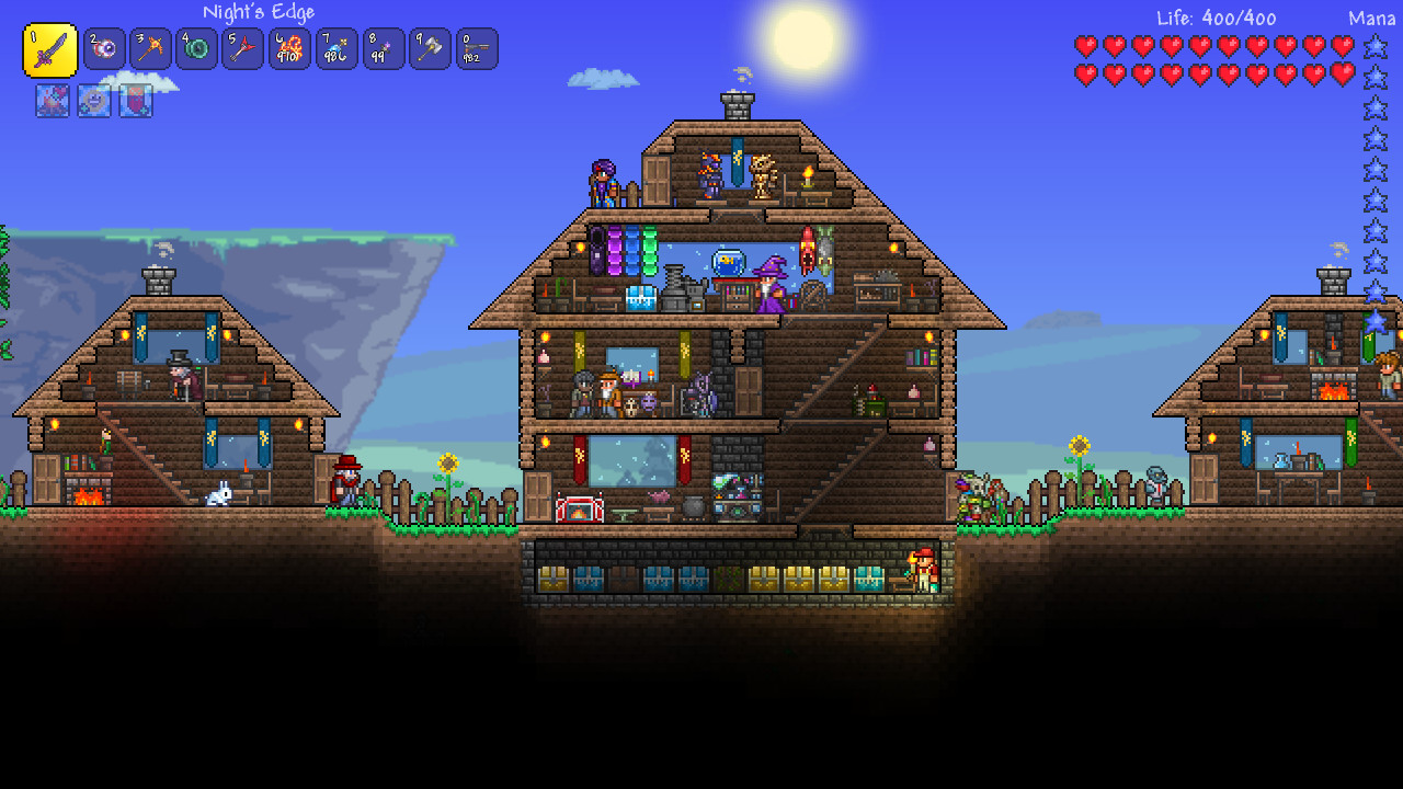 Terraria — атмосфера