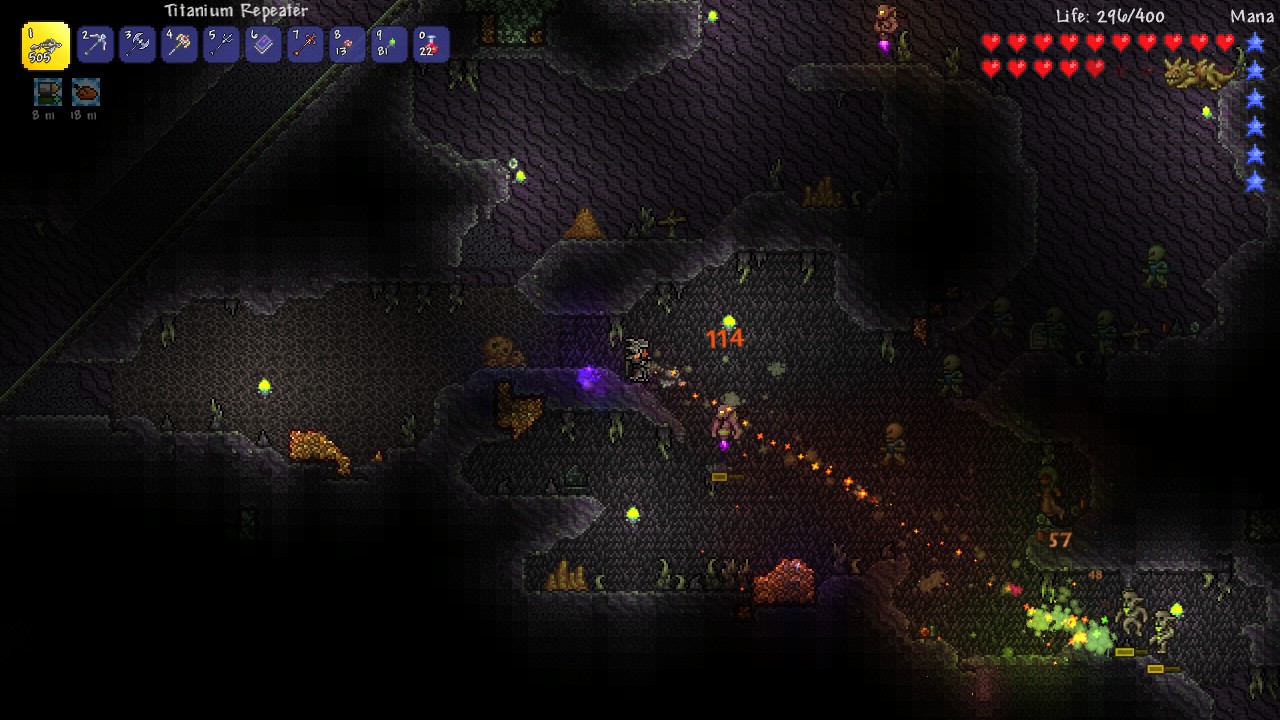 Terraria — мир