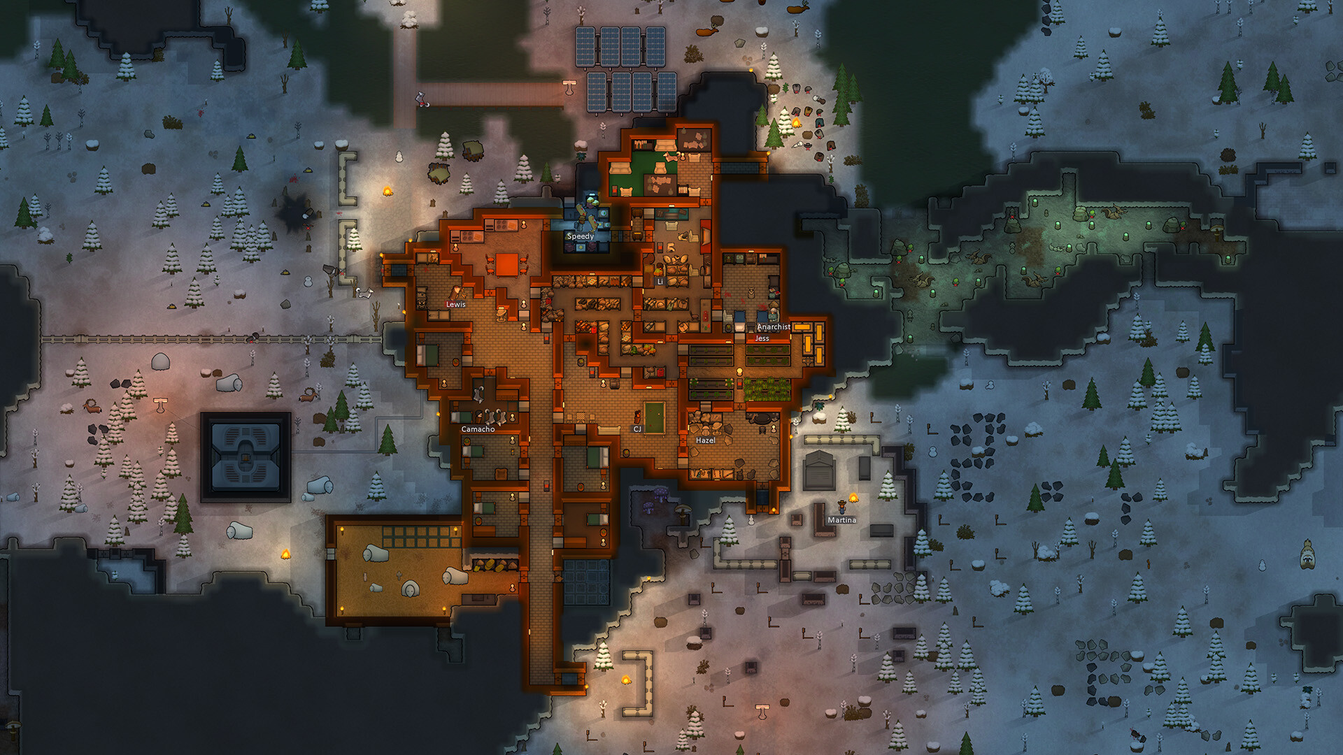 RimWorld — геймплей