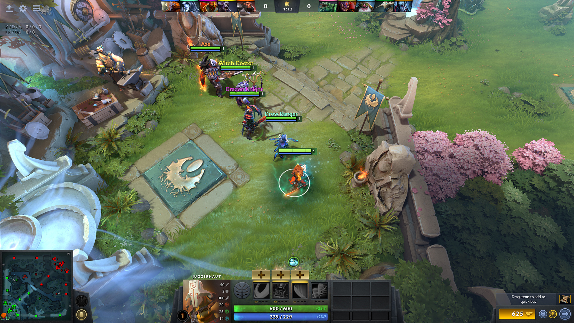 Dota 2 — командная игра